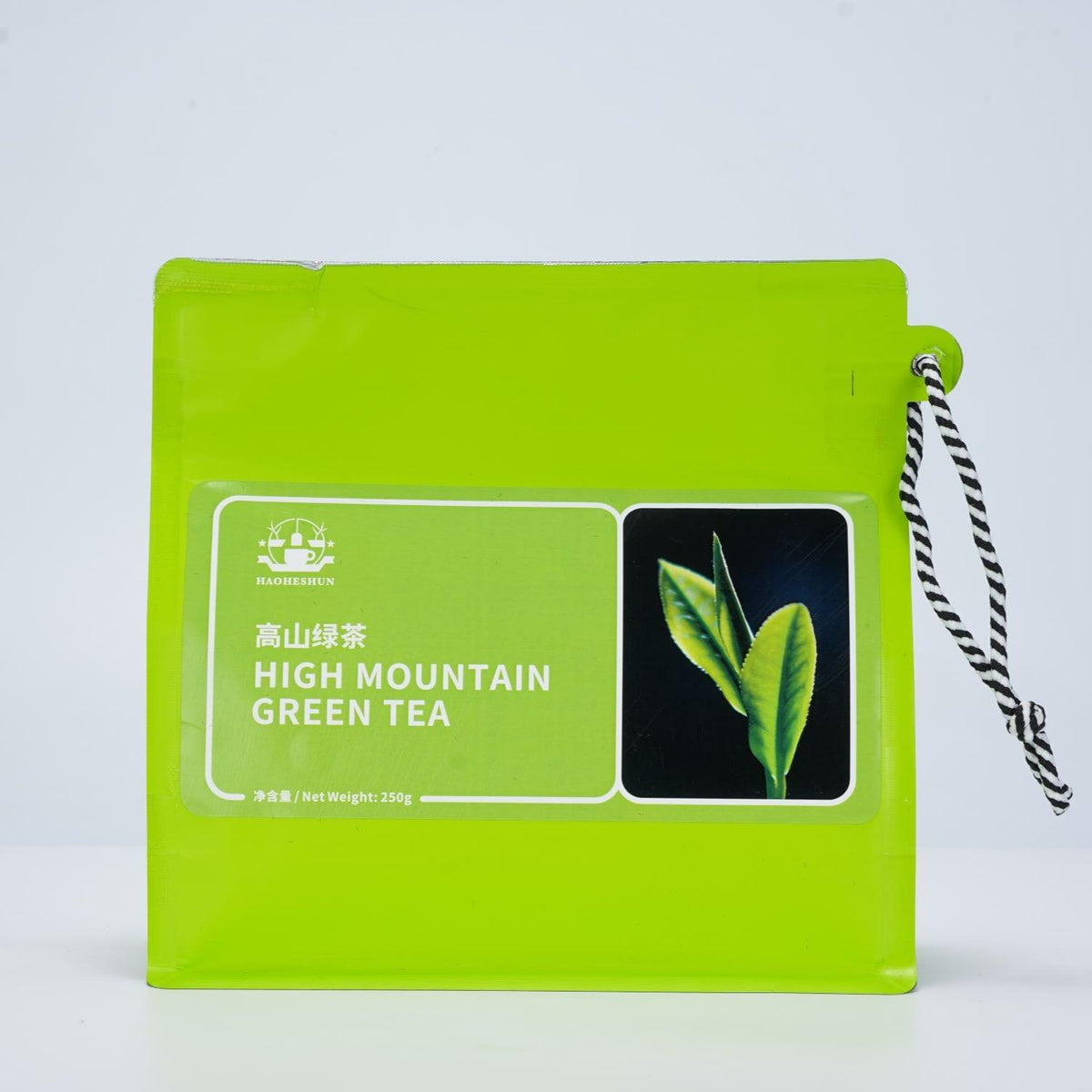 HaoHeShun Loose Leaf Green Tea 250g | Hand-Harvested Buds, Rich Soybean Note, Sugar-Free & Non-GMO