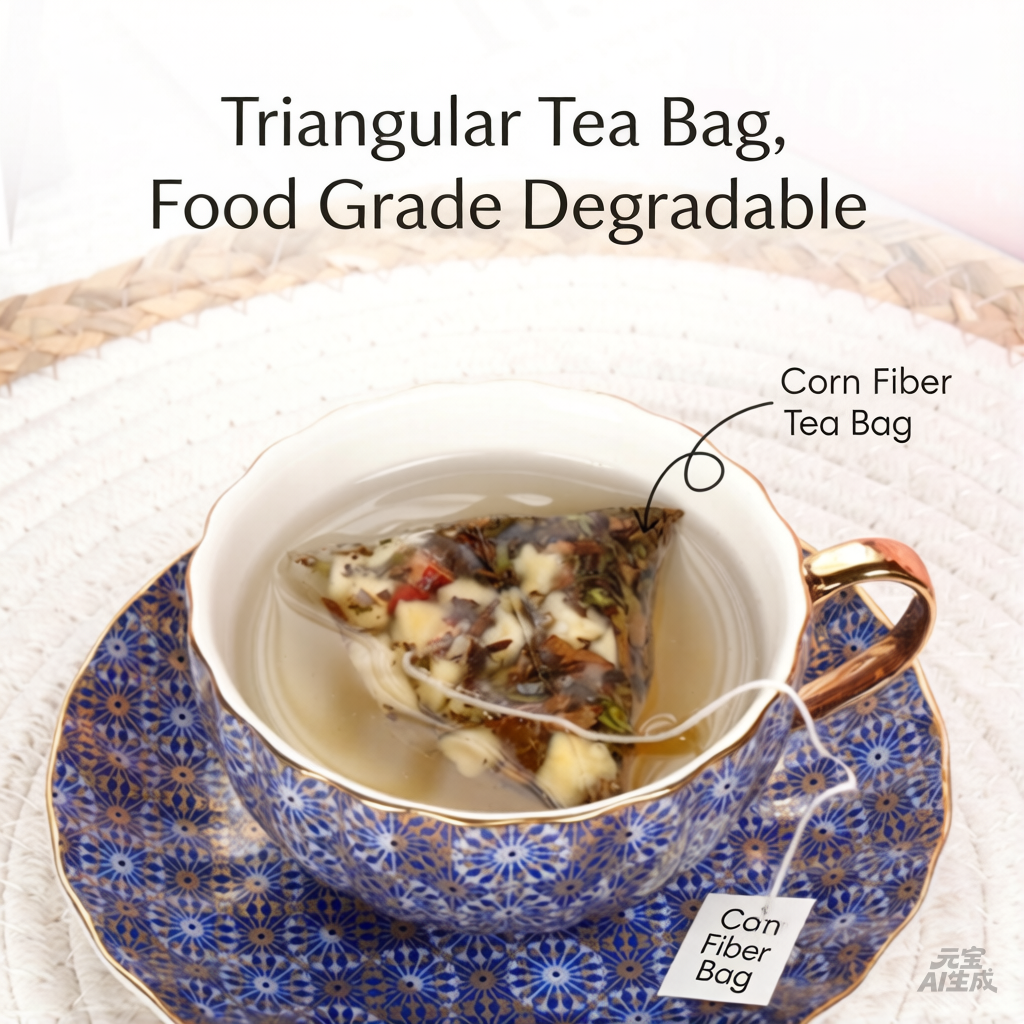 Apple & Red Date White Tea (Authentic Gongmei) – Dual Brew (Hot/Cold) Flavored Tea Bags, 3g/Bag, 10 Bags/Pack