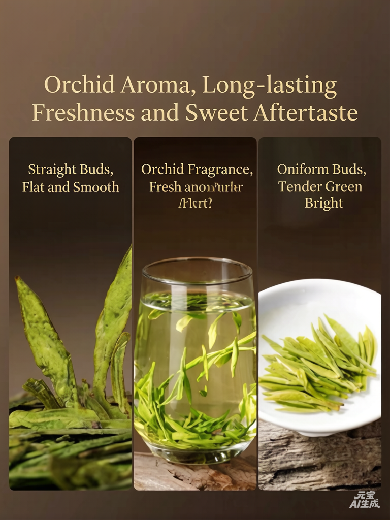 2026 Spring Long Jing (Dragonwell) Premium Chinese Green Tea - Loose Leaf, Unflavored, 100g, Loose Leaf Tea