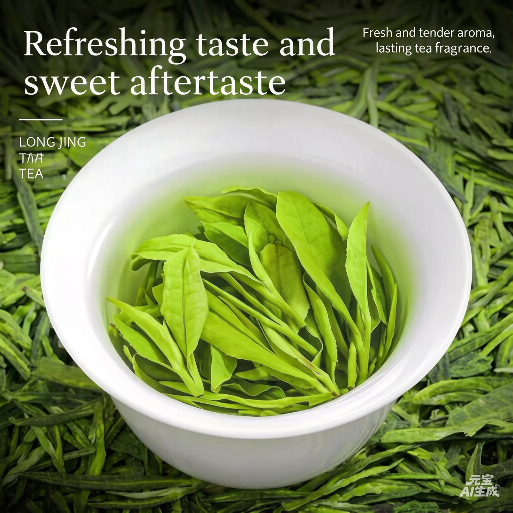 2026 Spring Long Jing (Dragonwell) Premium Chinese Green Tea - Loose Leaf, Unflavored, 100g, Loose Leaf Tea