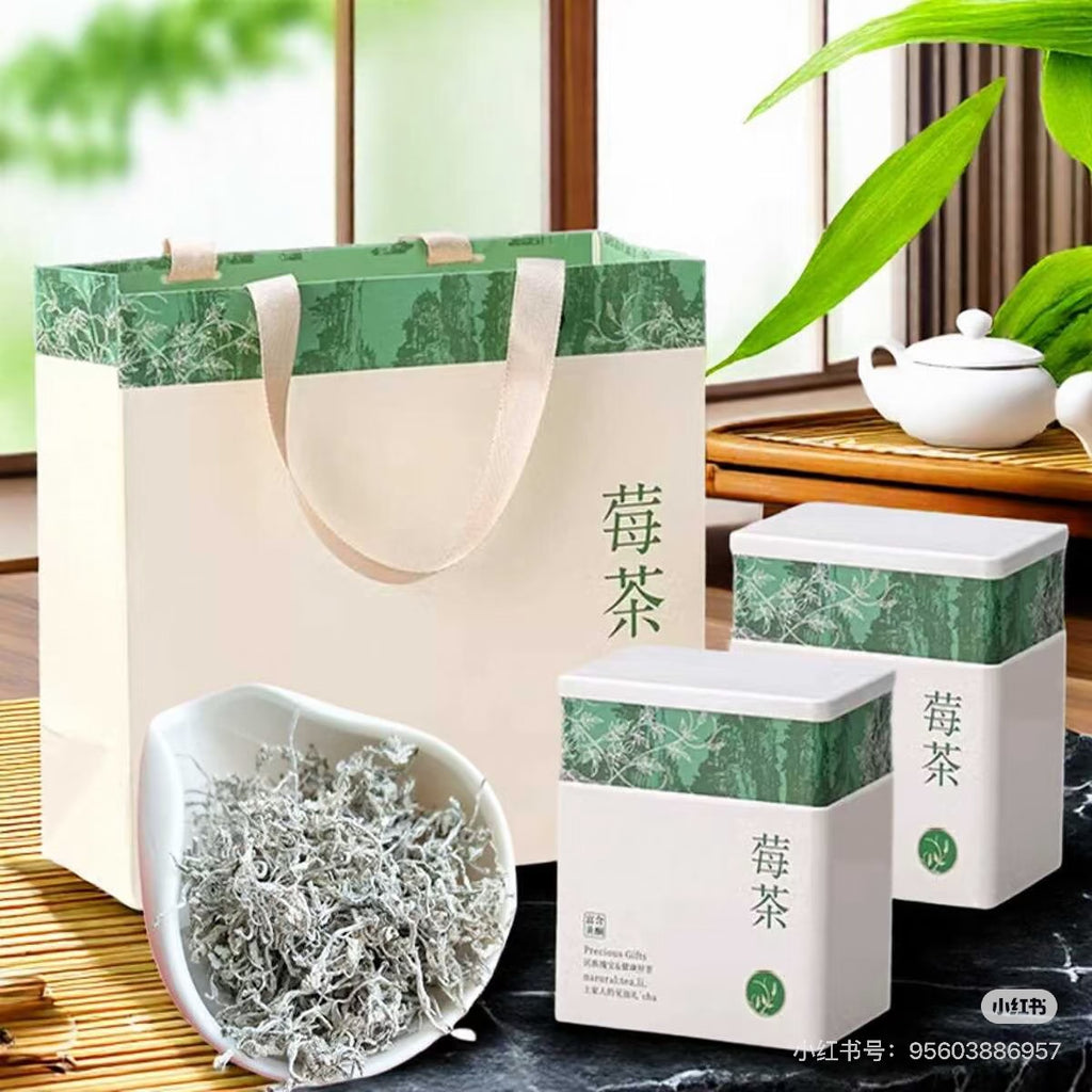 Purple Haze Tea 120g – Zero Caffeine, Zero Sugar, Naturally Sweet Vine Tea. Whole leaf in resealable pouch. Packed with flavonoids for throat comfort & wellness. Smooth, aromatic & calming – your nightly ritual. By Nancy Tea House