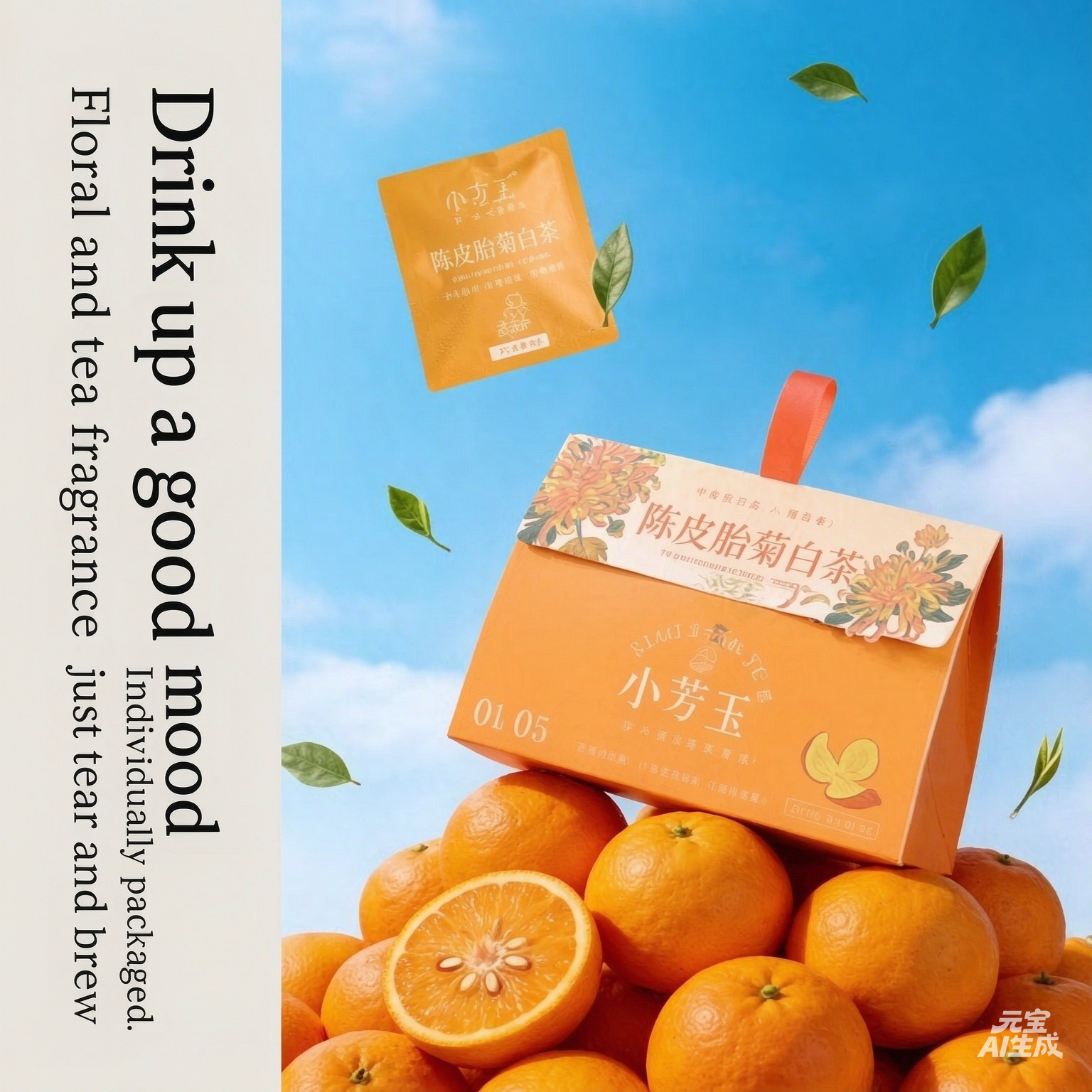 Chenpi Tirentai White Tea (Tea Bag Flavored Tea）