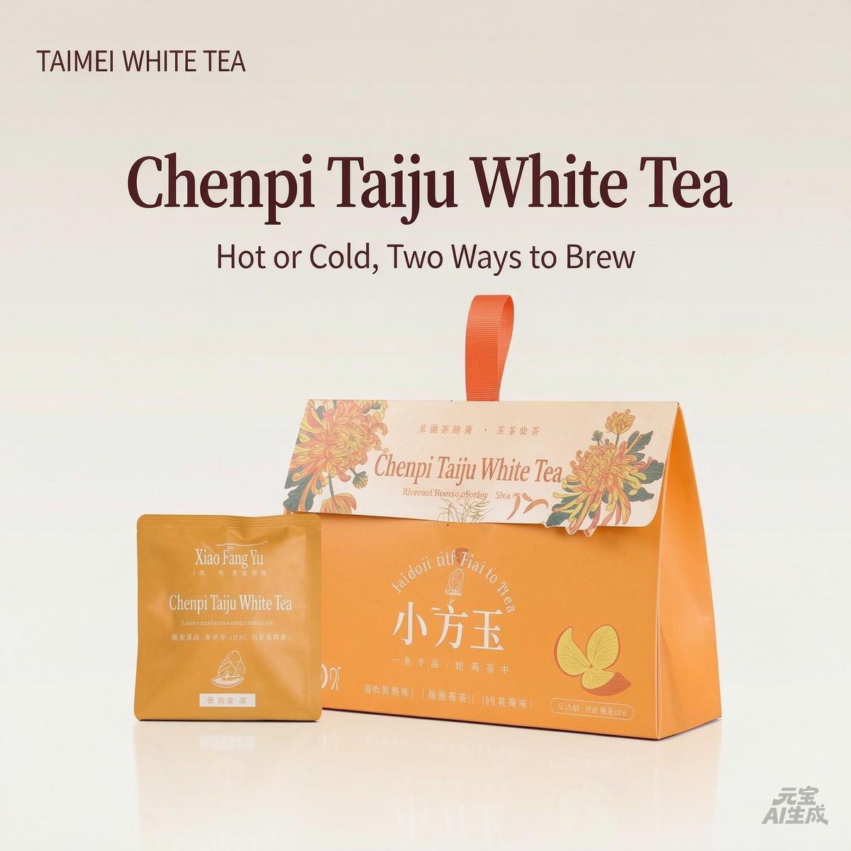 Chenpi Tirentai White Tea (Tea Bag Flavored Tea）