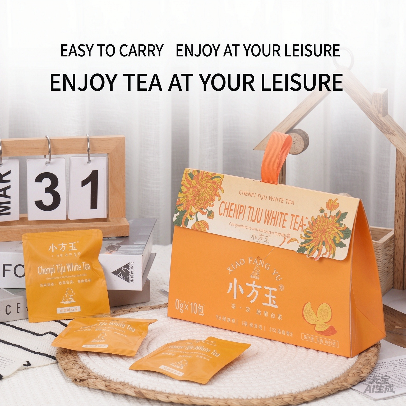 Chenpi Tirentai White Tea (Tea Bag Flavored Tea）
