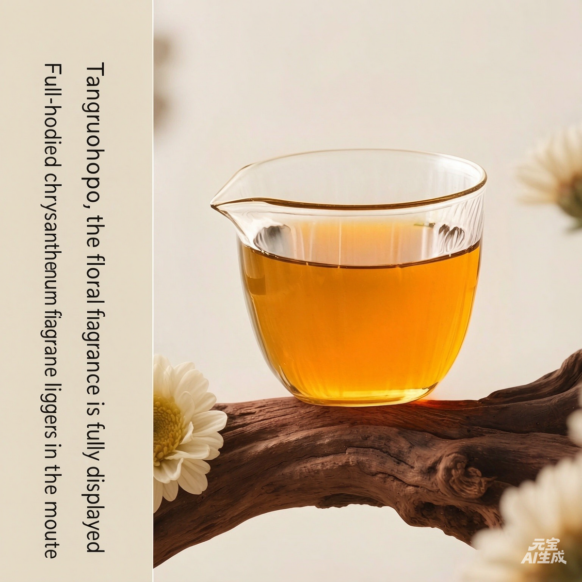 Chrysanthemum White Tea (Compressed Flavored Tea)