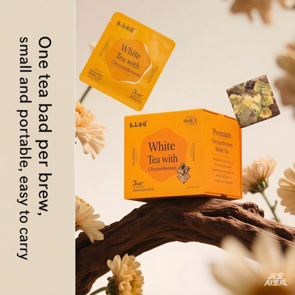 Chrysanthemum White Tea (Compressed Flavored Tea)