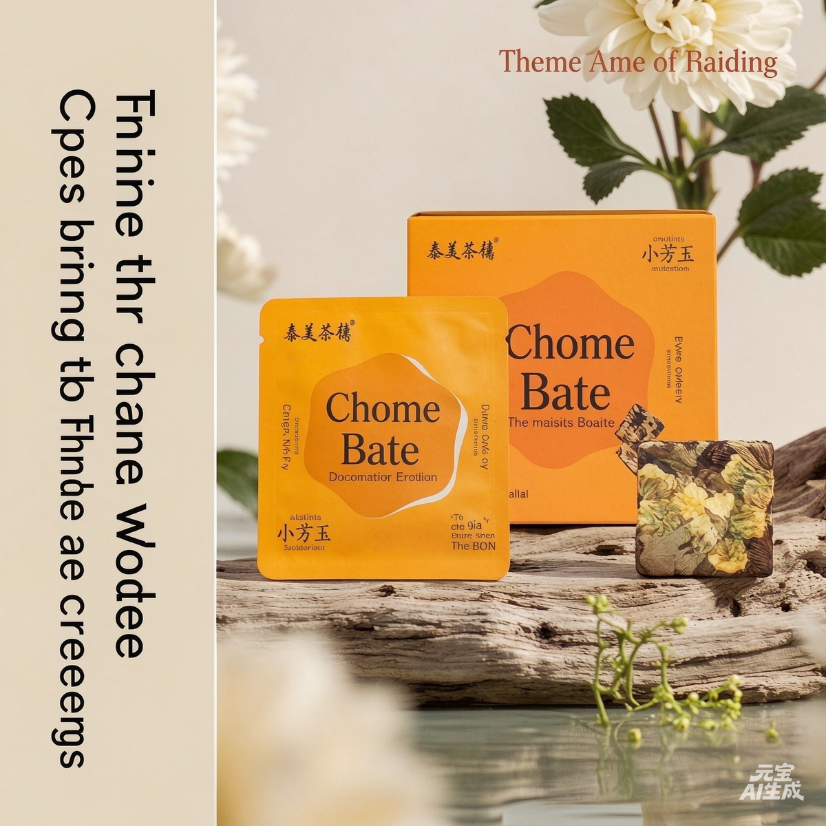Chrysanthemum White Tea (Compressed Flavored Tea)