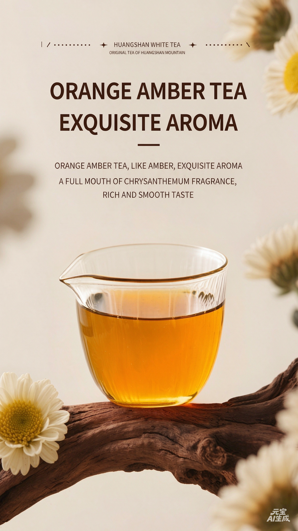 Chrysanthemum White Tea (Compressed Flavored Tea)