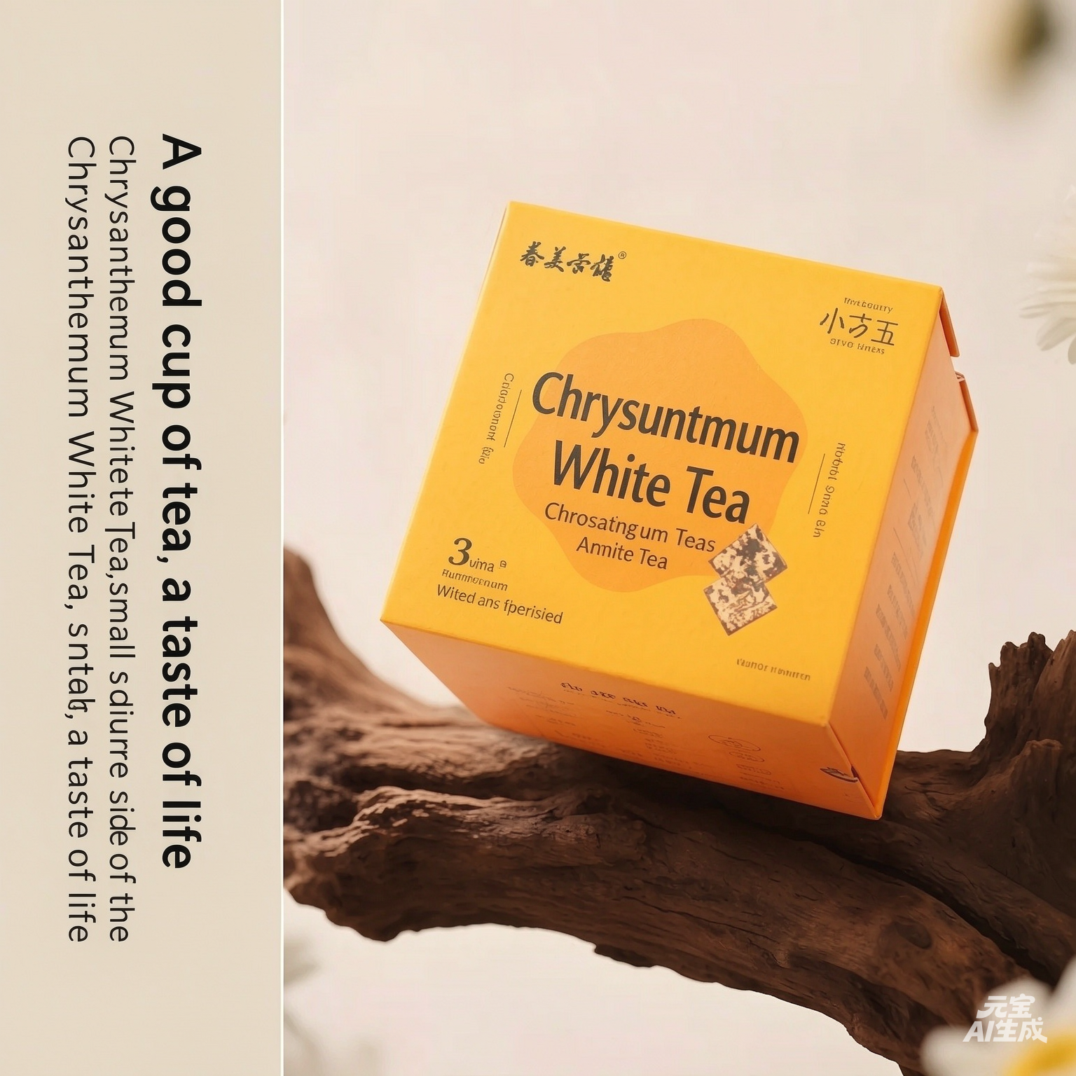 Chrysanthemum White Tea (Compressed Flavored Tea)
