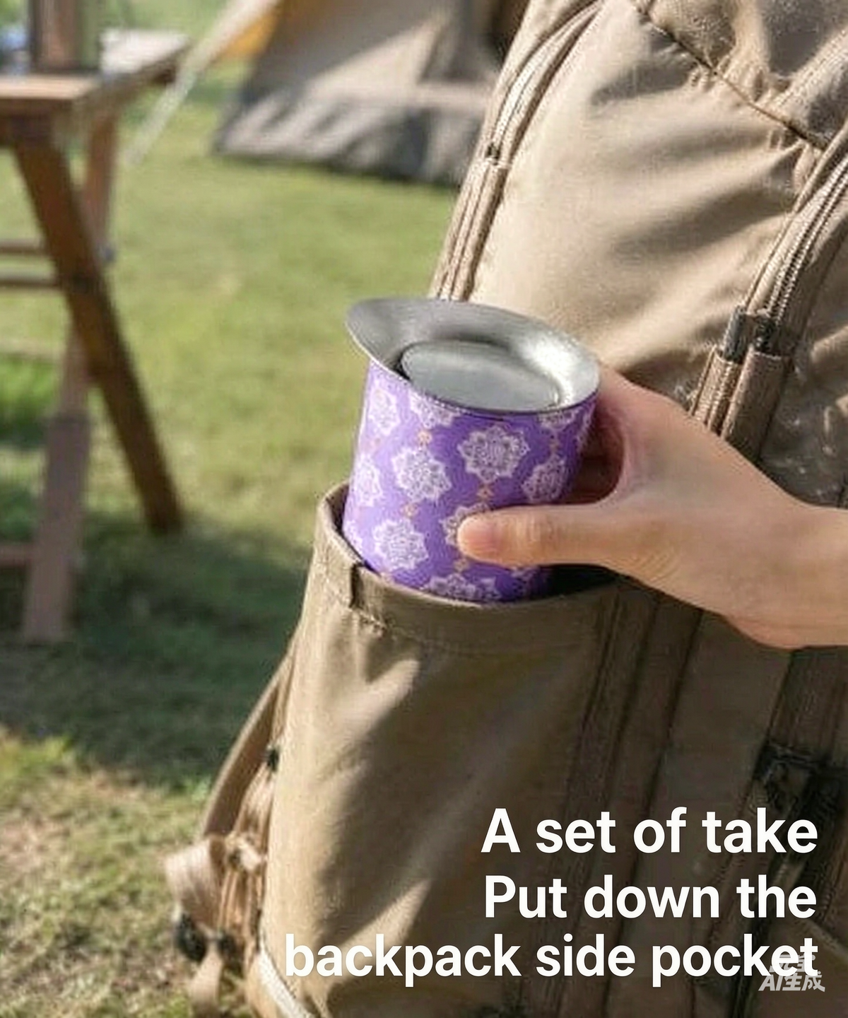Purple Peony Portable Tea Set — Your Walking Tea Ceremony