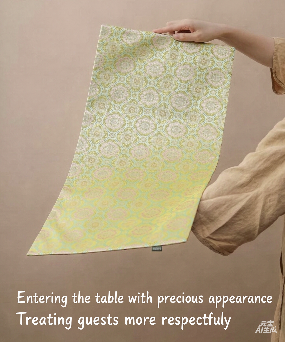 New Chinese Style Song Dynasty Aesthetics  Tea Mat Tea Pad