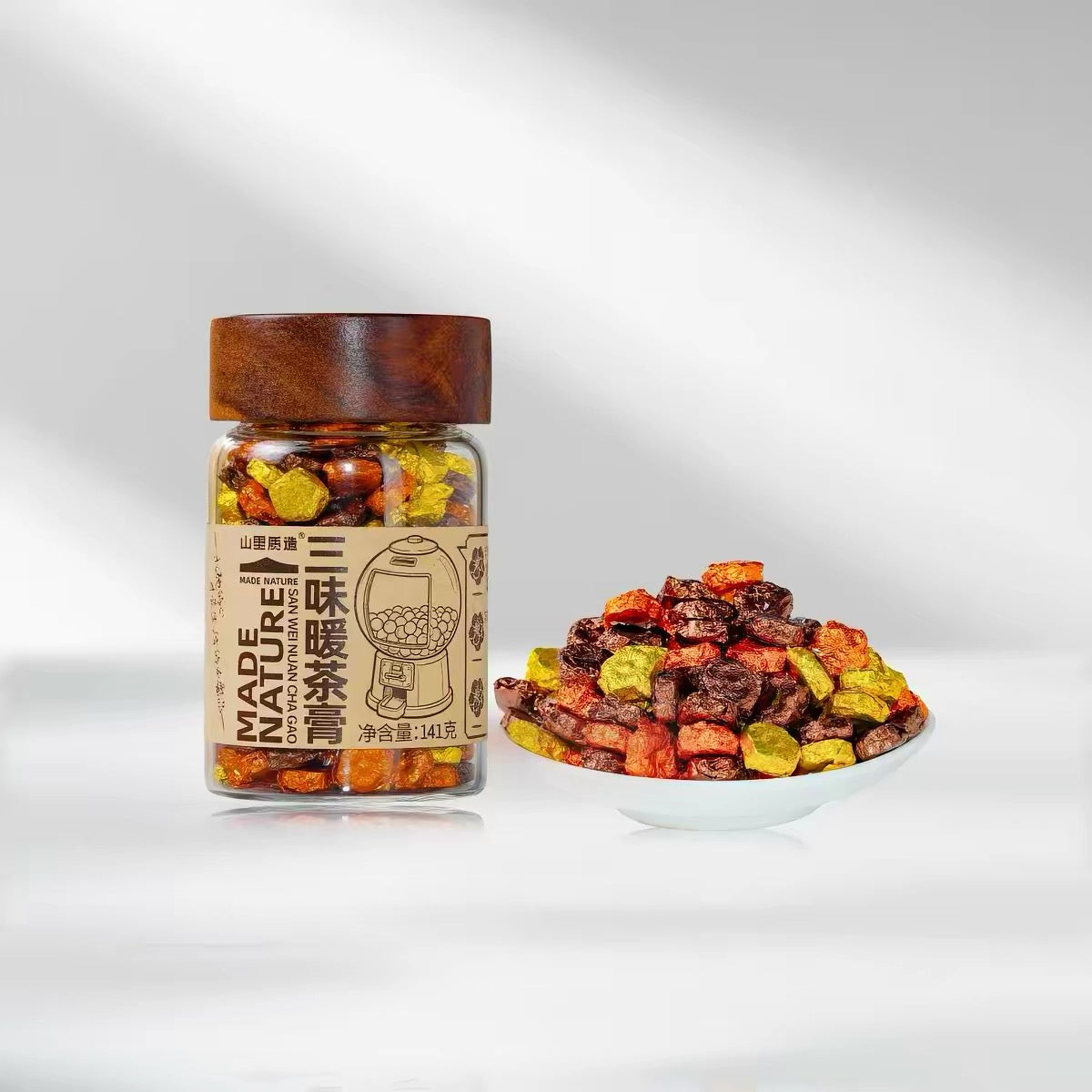 Three-Warmth Tea Paste (San Wei Nuan Cha Gao)