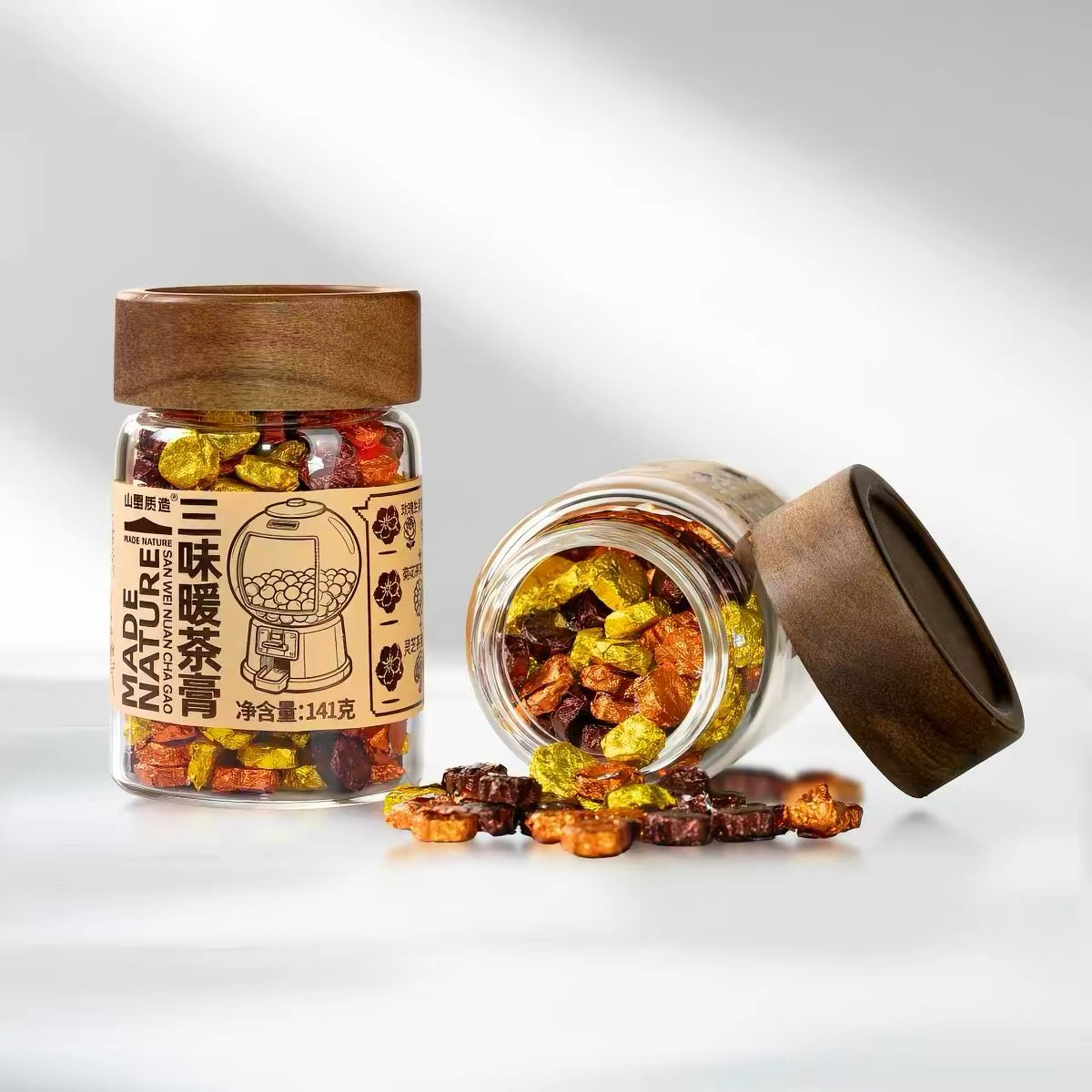 Three-Warmth Tea Paste (San Wei Nuan Cha Gao)