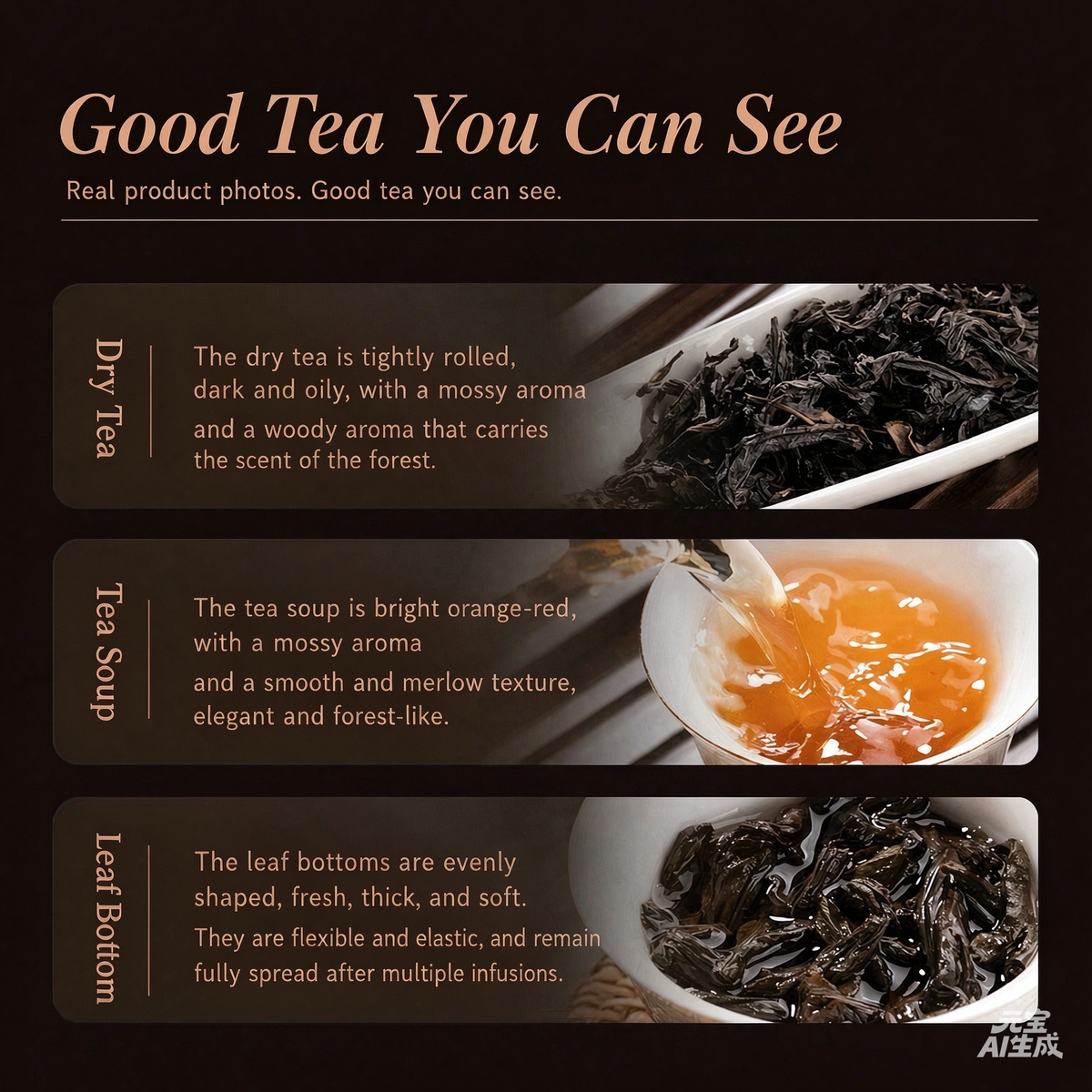 Premium Lao Cong Shui Xian - Hui Yuan Keng Terroir, 6 Individual 8.3g Bags, Rich Woody & Orchid Aroma