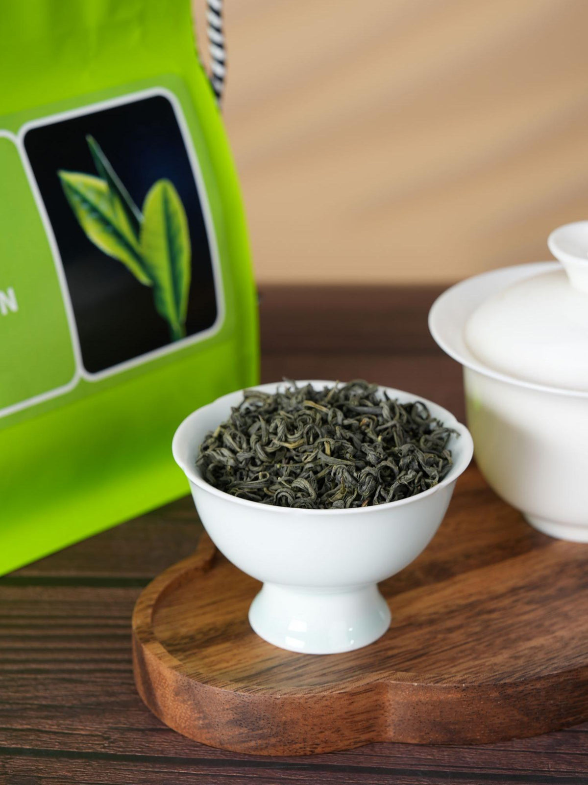 HaoHeShun Loose Leaf Green Tea 250g | Hand-Harvested Buds, Rich Soybean Note, Sugar-Free & Non-GMO