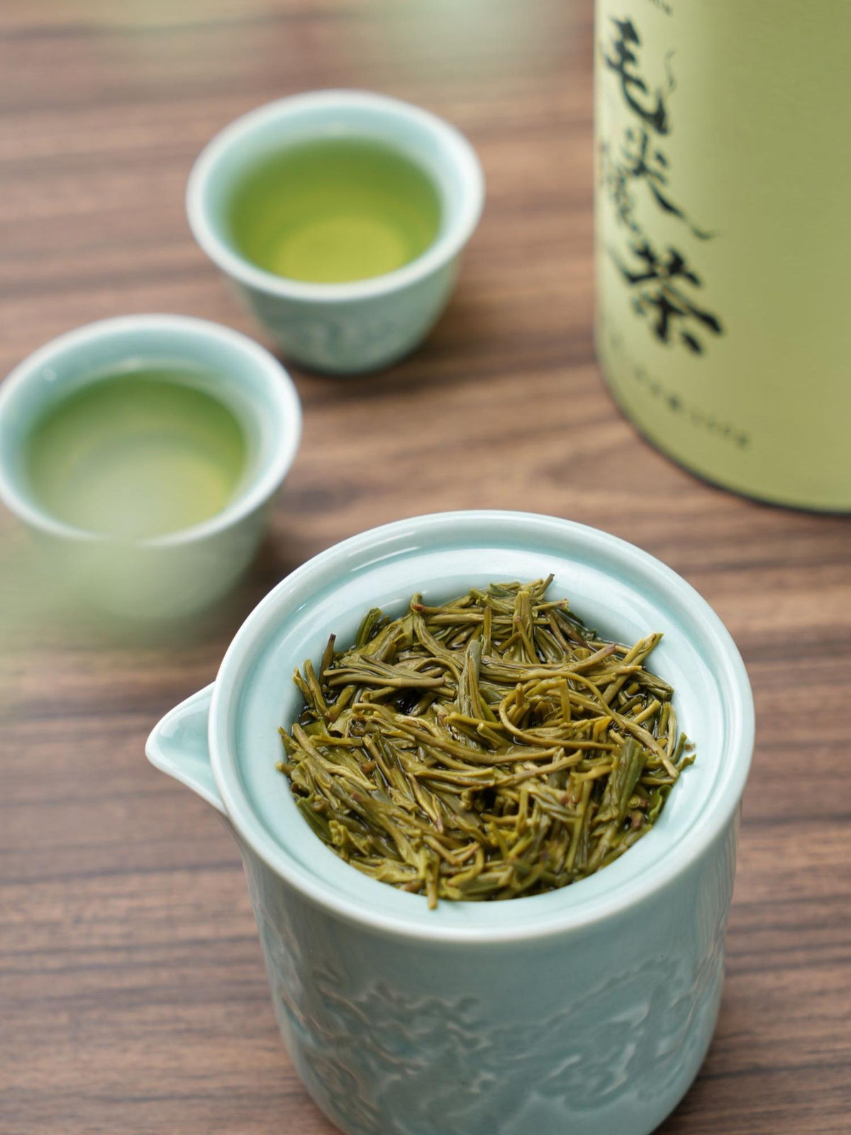 Grade One Daily Green Tea - Lishui Maojian 150g Tin, Premium Loose Tea from Zhejiang's Misty Mountains, Airtight Seal for Long-Lasting Freshness