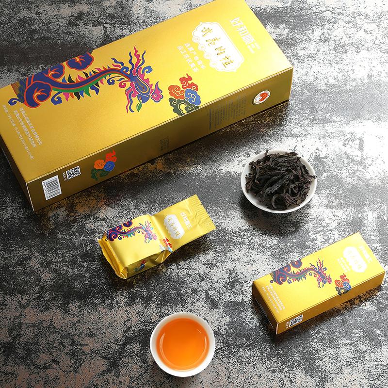 Premium Wuyi Mountain Ecological Rock Tea – HaoHeShun WuYi RuiGui Rich & Mellow with Prominent "Yan Yun" (Rock Rhyme), Clear Amber Liquor, Fast Sweet Aftertaste，nature，Master-Crafted 200g/box